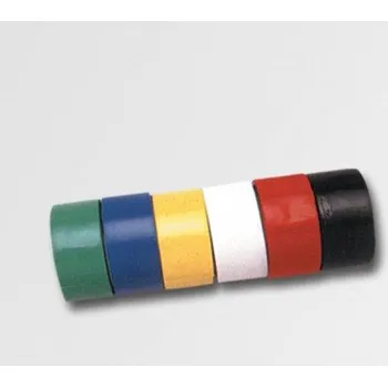 Izolační páska Páska izolační 6ks - různé barvy 15mm/10m