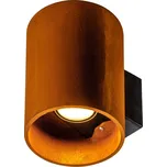 SLV 1004651 Rusty, venkovní nástěnné svítidlo, LED 14W 3000/4000K, rezavé, průměr 14cm, IP65