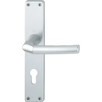 Dveřní kování Kování HOPPE BIRMINGHAM PZ/72/F1 klika/klika stříbrné