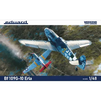 Plastikový model 1:48 Messerschmitt Bf 109 G-10, Erla (WEEKEND edition)