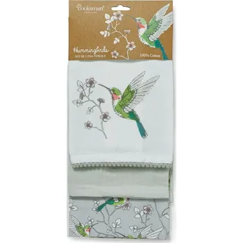 Utěrka Bavlněné utěrky v sadě 3 ks 45x65 cm Hummingbirds – Cooksmart ® ID_1382849
