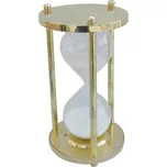 SEA CLUB Přesýpací mosazné hodiny 60 min. 22 cm 9187