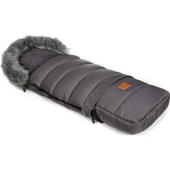 Fusak Zimní fusak HappyBee Combi s kožíškem Graphite/Graphite