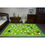 Agnella Kusový koberec Funky Top MYK - zelený - 400x500cm