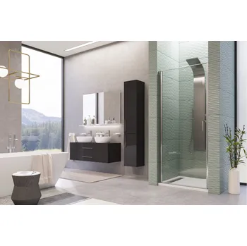 Sprchové dveře Aquatek YES B1 80 sprchové dveře do niky jednokřídlé 77-81cm