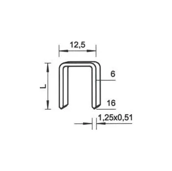 Sponkovačka BEA Spony 95/10 NK (P100) 5000ks, 10003436