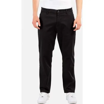 Pánské kalhoty REELL kalhoty - Regular Flex Chino Black (120) velikost: 36/32