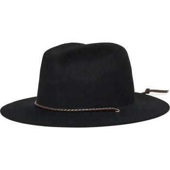 Klobouk BRIXTON klobouk - Freeport Fedora Black (BLACK) velikost: M