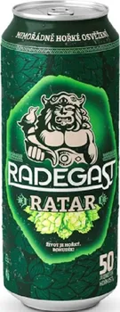 Pivo Radegast Ratar 0,5 l plech