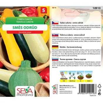 Semeno 10910 Tykev cuketa Směs odrůd 10s / 3307