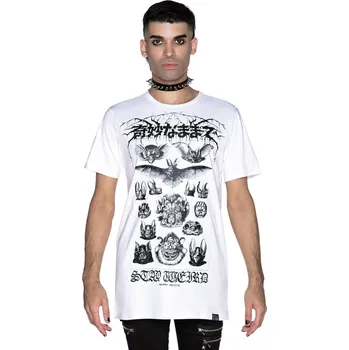 Pánské tričko tričko unisex - Stay Weird - KILLSTAR - KSRA003042 - S