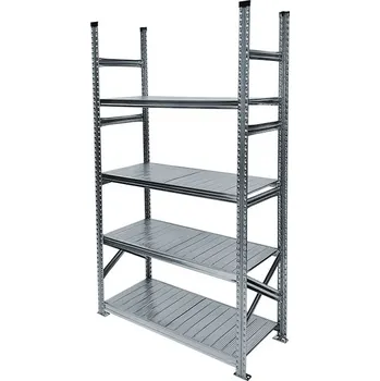 Dílenský regál Wexta Kovový policový regál, 1972x1500x320 mm, 4 police, základní