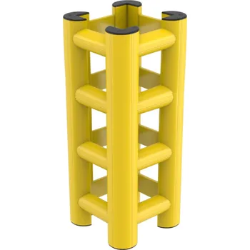 Stavební profil Ochranný nárazník sloupu, 60 x 60 cm, 153 cm – HUG TOWER