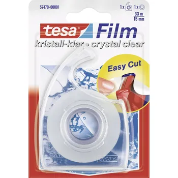 Izolační páska tesa 57470-00001-02 tesafilm křišťálově čistý transparentní (d x š) 33 m x 15 mm 1 ks