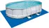 Bazén Bestway Hydrium Oval 56586 5 x 3,6 x 1,2 m + písková filtrace, skimmer, schůdky, podklad