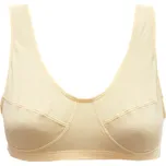 GreeNice Dámské balvněné lambáda podprsenky tinasan N668 Barva: Béžová, Velikost: 105D