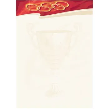 Výtvarný papír Diplom A4 - motiv olympijské hry, 170 g/m2, 25 ks