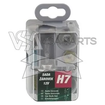 Auto-moto COMPASS Žárovky servisní box H7 UNI GREEN