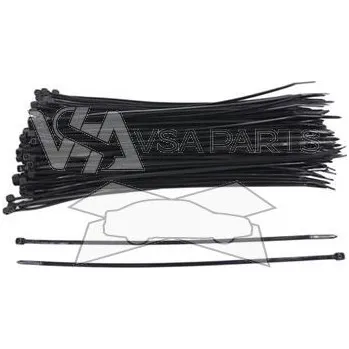 Stahovací páska UNIQUE Páska stahovací 200x2,5 mm (100 ks), černá