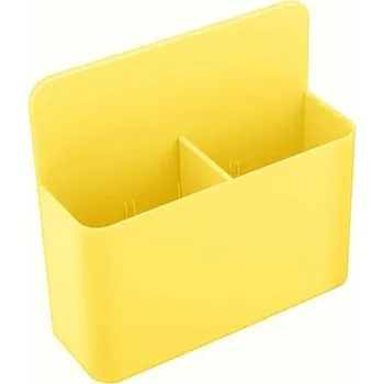 Magnetický držák na fixy, tužky a pomůcky – žlutý