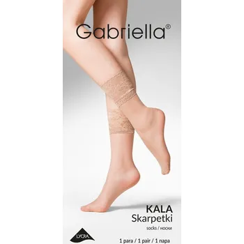 Dámské punčochy Gabriella ponožky 690 Kala - černá, 35-40