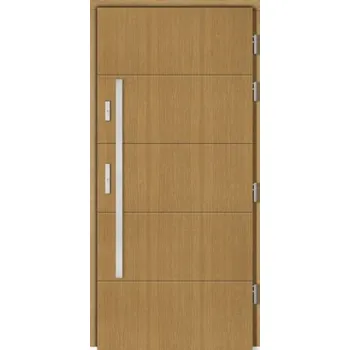 Vchodové dveře DOORSY vchodové dřevěné dveře DOORSY REGGIO