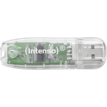 USB flash disk Intenso Rainbow Line USB flash disk 32 GB transparentní 3502480 USB 2.0