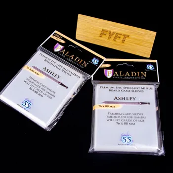 Příslušenství k deskovým hrám Obaly na karty Paladin - Ashley - průhl. (76 x 88 mm, 55 ks)