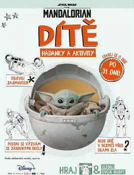 Bystrá hlava Star Wars Mandalorian: Dítě: Hádanky a aktivity - Nakladatelství Egmont (2021, pevná)