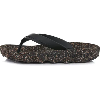 Dámské sandále ČERNÉ KORKOVÉ ŽABKY ASPORTUGUESAS Feel