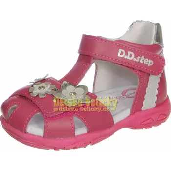 Dívčí polobotky D.D.step AC290-384 dark pink 24