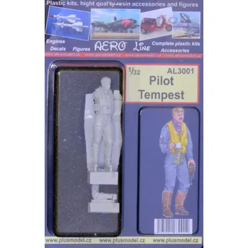 Plastikový model Plusmodel 1/32 Pilot Tempest (1 fig.)