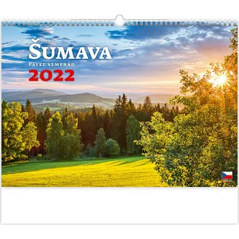 Helma365 nástěnný kalendář Šumava 2022 Kalendář Helma365 nástěnný kalendář Šumava 2022