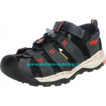 Chlapecká obuv KEEN Newport neo H2 magnet/spicy orange 1018434 1018426 35