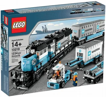 Stavebnice LEGO LEGO 10219 Nákladní vlak Maersk