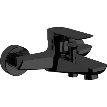 Vodovodní baterie Sanjet Baterie INFINITY BLACK vanová páková, s přepínačem (I05NO)