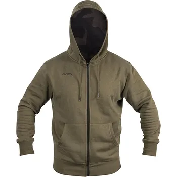 Rybářské oblečení AVID CARP DISTORTION ZIP HOODIE Velikost: XXL