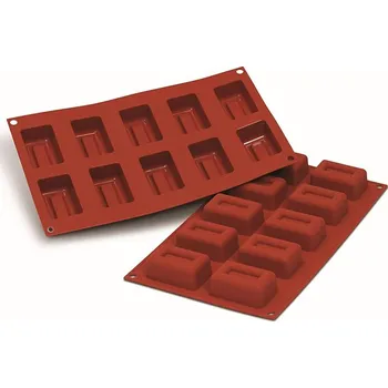 Forma na pečení Forma silikonová (10 ks cihla střední) 5,8x3,7 v. 2,5 cm