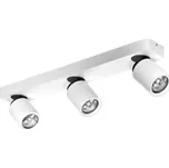 Azzardo AZ0664 přisazené stropní bodové svítidlo Tomi 3 3x50W | GU10 | IP20 - nastavitelné, bílá + K nákupu nad 3000 Kč dárek zdarma