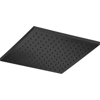 Sprchová hlavice Sanjet Hlavová sprcha ECOAIR čtverec BLACK 30x30 cm, mosaz