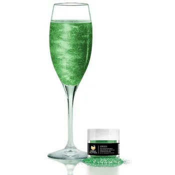 Brew Glitter Jedlé třpytky do nápojů 4 g, zelené