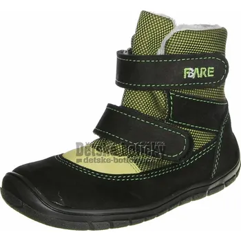 Dívčí zimní obuv Fare B5441231 FINKY černá/zelená 26