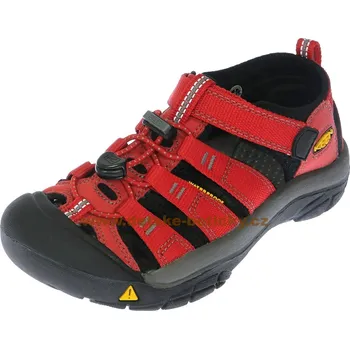 Chlapecká obuv KEEN Newport H2 Ribbon red/gargoyle 1012300 1012318 35