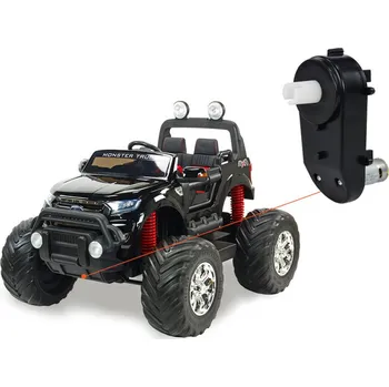 Dětské elektrovozidlo Náhradní elektrický motor pro řízení Ford Ranger Monster Truck 4x4
