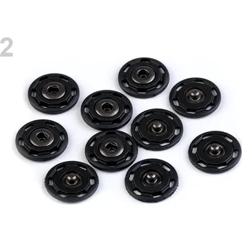 Knoflík Designové patentky černé (Designové patentky černé)