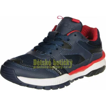 Chlapecké tenisky Geox J02AXC 014BU C0735 navy/red 31