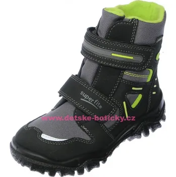 Chlapecká zimní obuv Superfit 3-09080-03 Husky2 schwarz/grun 30