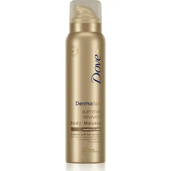 DOVE Dermaspa Summer Revived tónovací pěna 150 ml, Medium to Dark