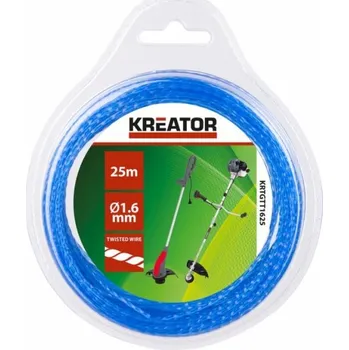 Struna do sekačky KREATOR Struna kroucená 1,6 mm x 50 m