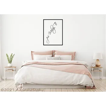 Samolepící dekorace Samolepky na zeď - SO - p.s. Miluji Tě II. - 21 x 30 cm